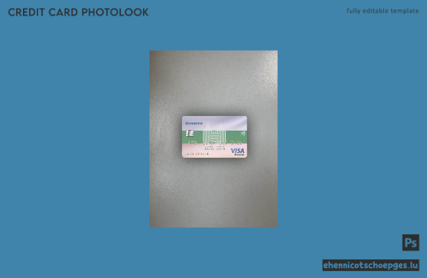 Turkmenistan Halkbank Visa Electron Karte Fotoansicht Beispielvorschau